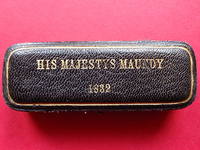 1832 maundy set case