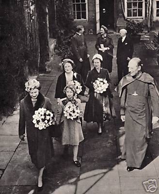 1959 Maundy Ceremony St Georges Chapel