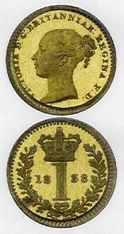 1838 Gold 8d